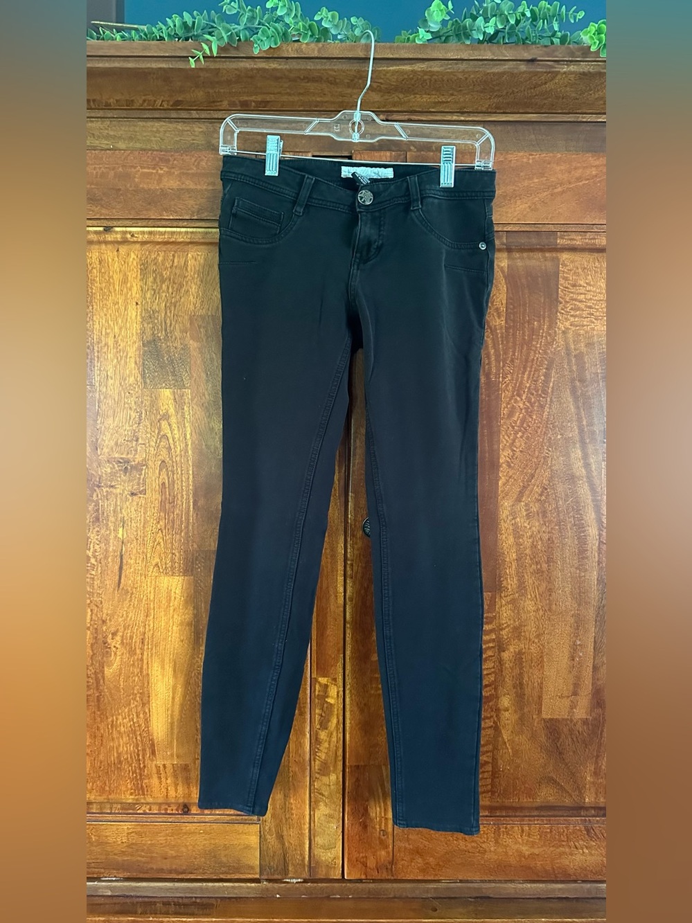 Vanilla Star Black Skinny Stretch Jeans